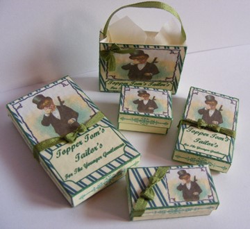 TOPPER TOMS TAILORS BOXES & BAGS KIT TOPPER TOMS TAILORS BOXES & BAGS KIT
